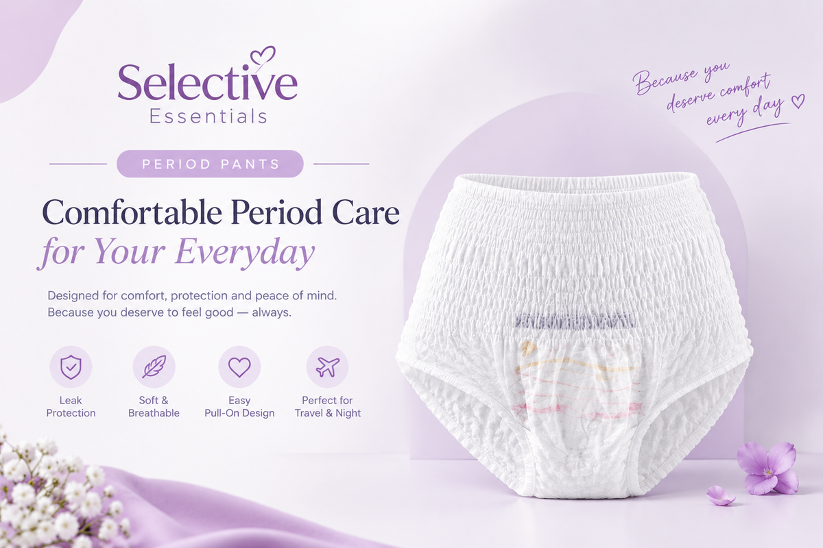 Disposable Period Pants for Women | Selective Essentials